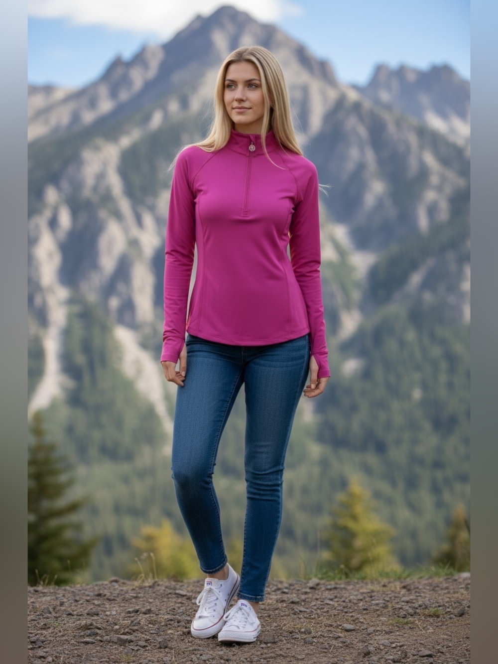 💗 Lilly Pulitzer Luxletic Justine Pullover – Elderberry Pink – Size Small 💗